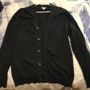 Black cardigan! Clean
